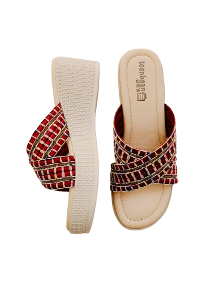 Multi Color Cross Wedges