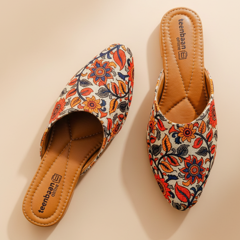 Sun Flora Mules