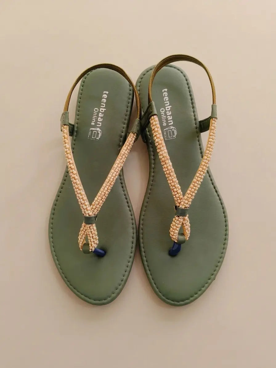 V-Glow Strap Sandals