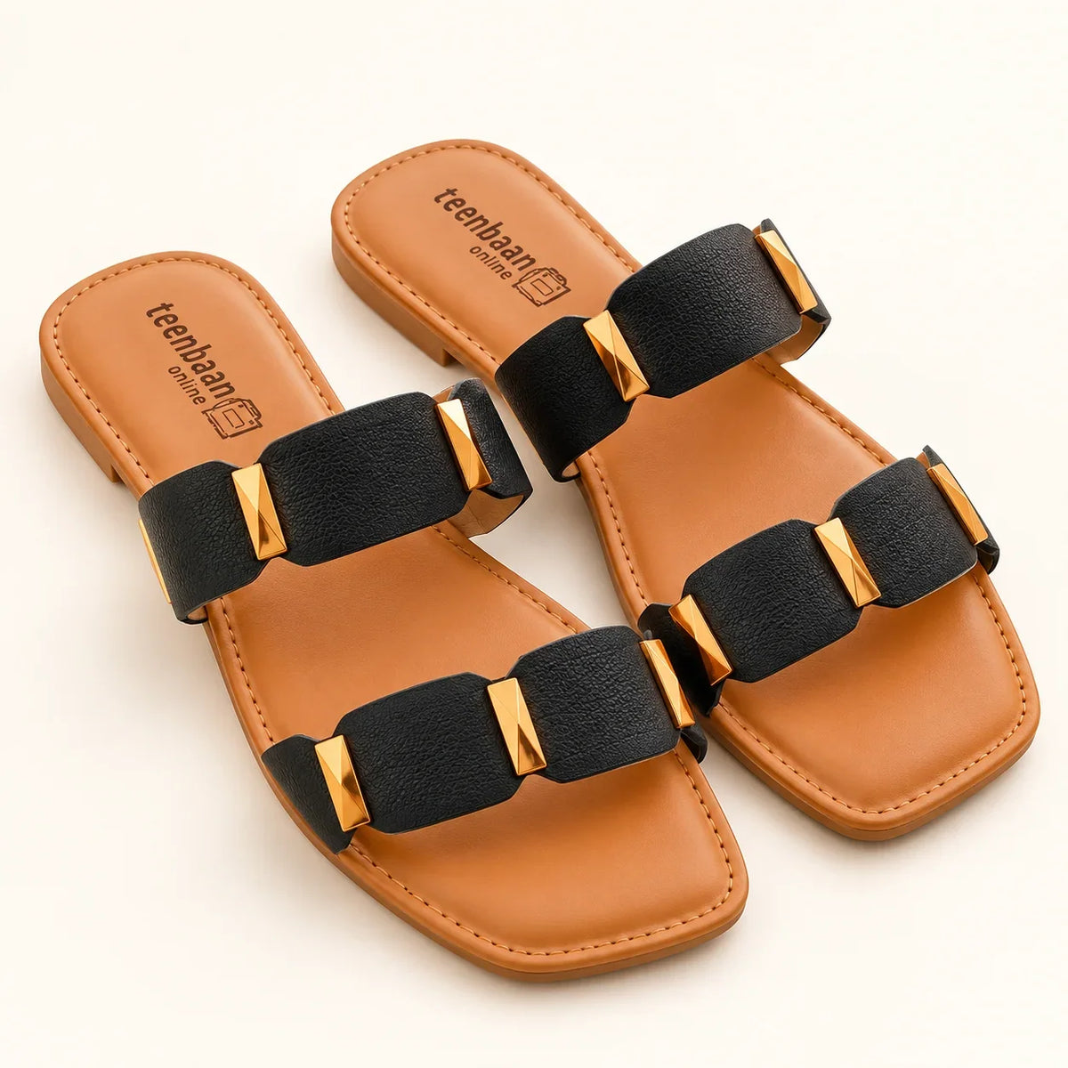 Two-Tone Flip Flops