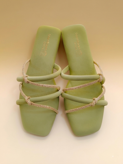 Glittering Grove Flip-Flop