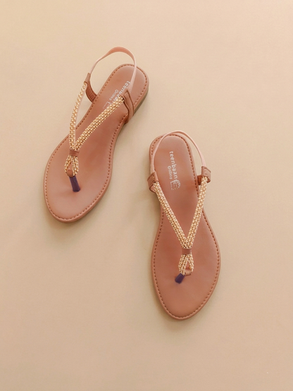 V-Glow Strap Sandals