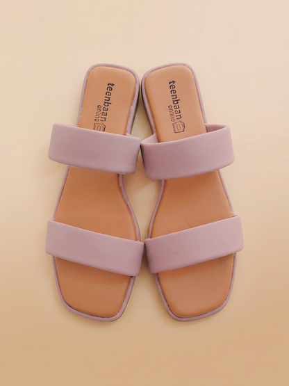 Dual strap flip flop