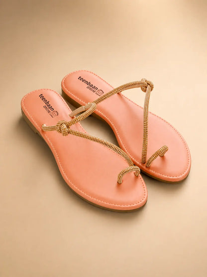 Glittering Diamond Fancy Slipper